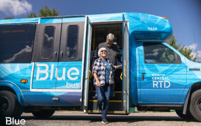 Taking A Ride on the Blue Bus